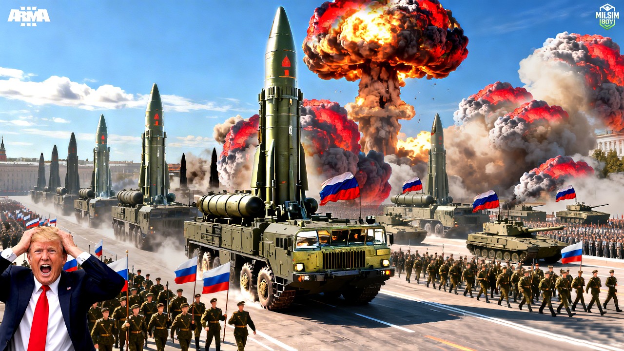 Россия наносит новый удар по американским истребителям, атакующим российские войска! - ARMA 3