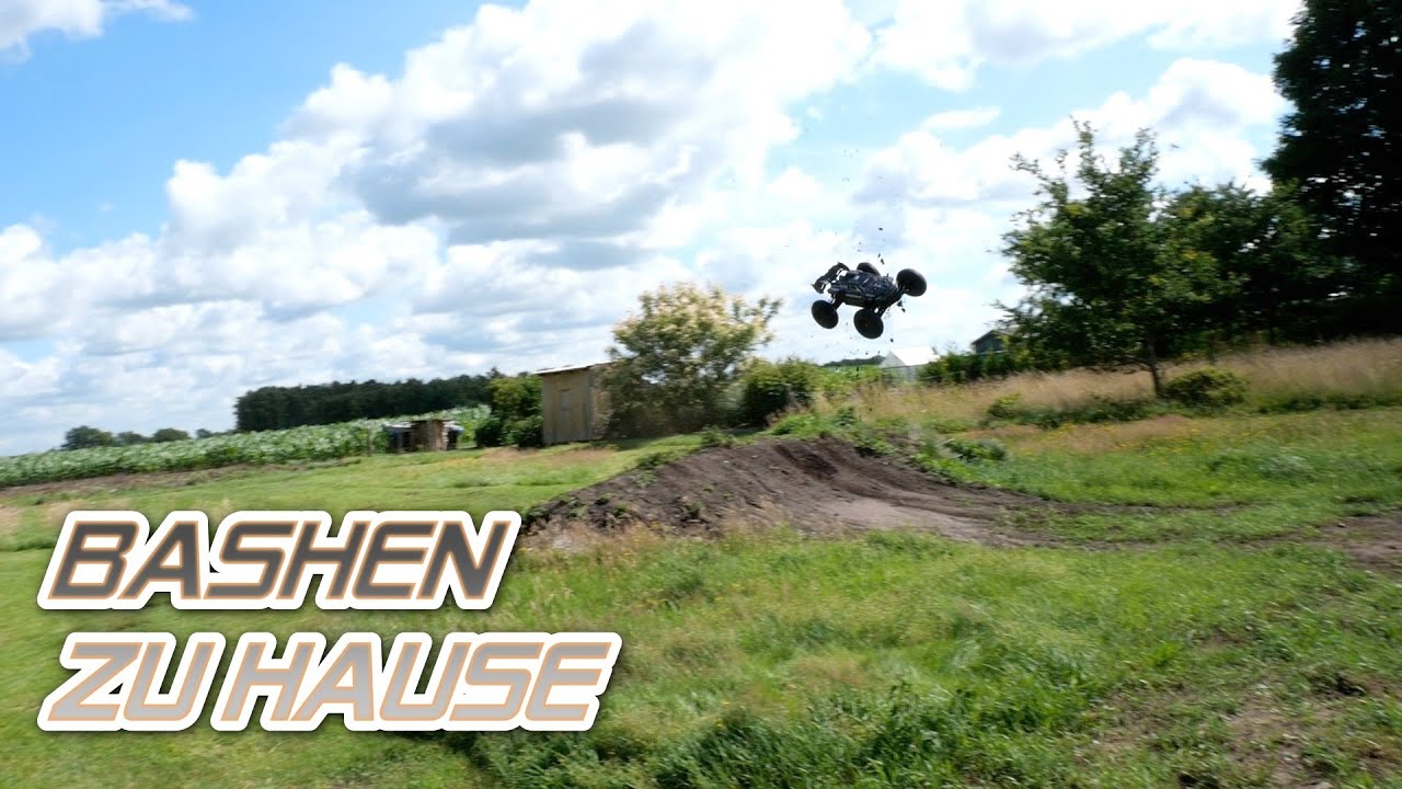 Arrma Kraton 8s EXB - Endlich die Gartenstrecke einweihen [German]