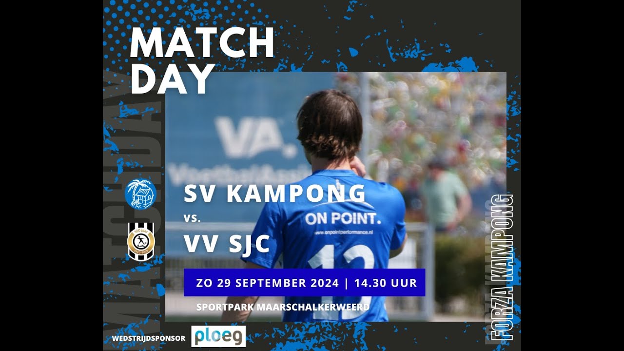 Kampong - SJC, zondag 29 september 2024