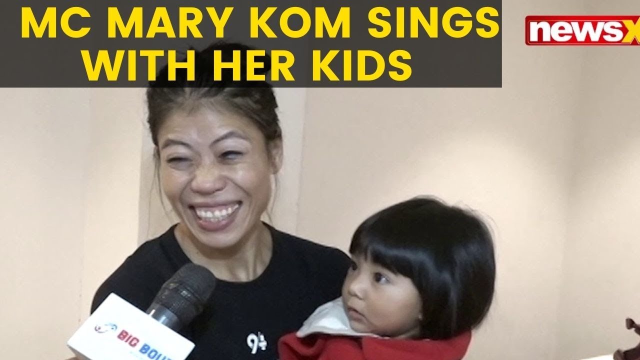 Big Bout Boxing League 2019: Boxer MC Mary Kom Sings with her Kids | NewsX