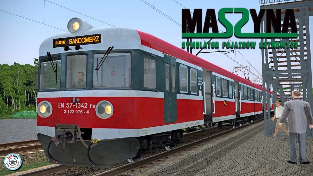 Kibel Regio | EN57 | MASZYNA 23.04 🚉 SCENARIUSZ L053 poranek