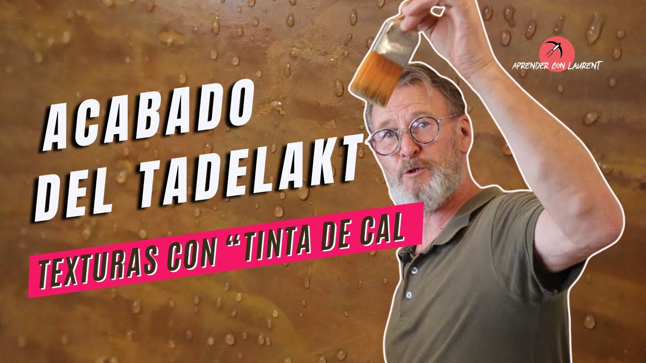 CÓMO Crear TEXTURAS con TINTAS DE CAL en Tadelakt