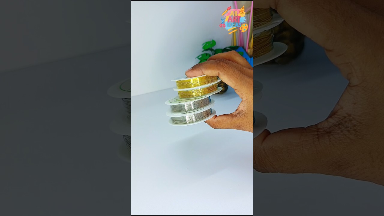 Unboxing Jewellery Making Wire/Making Jewellery|#material #diy #artandcraft #unboxing #youtubeshorts
