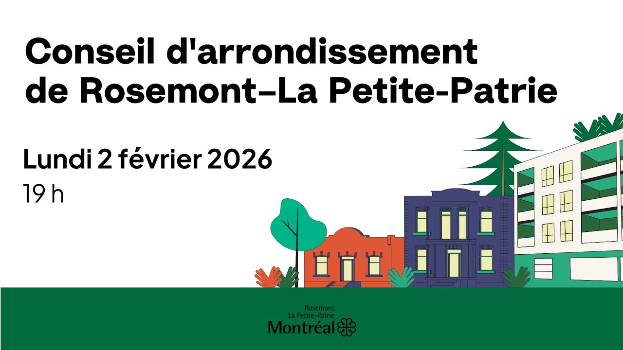 Séance du conseil de Rosemont–La Petite-Patrie du 2 février 2026