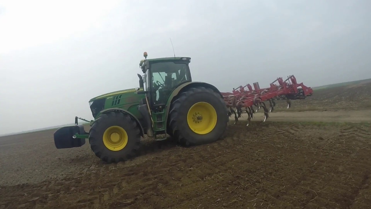 John Deere 6170R + Agrifarm 4m Euroflex