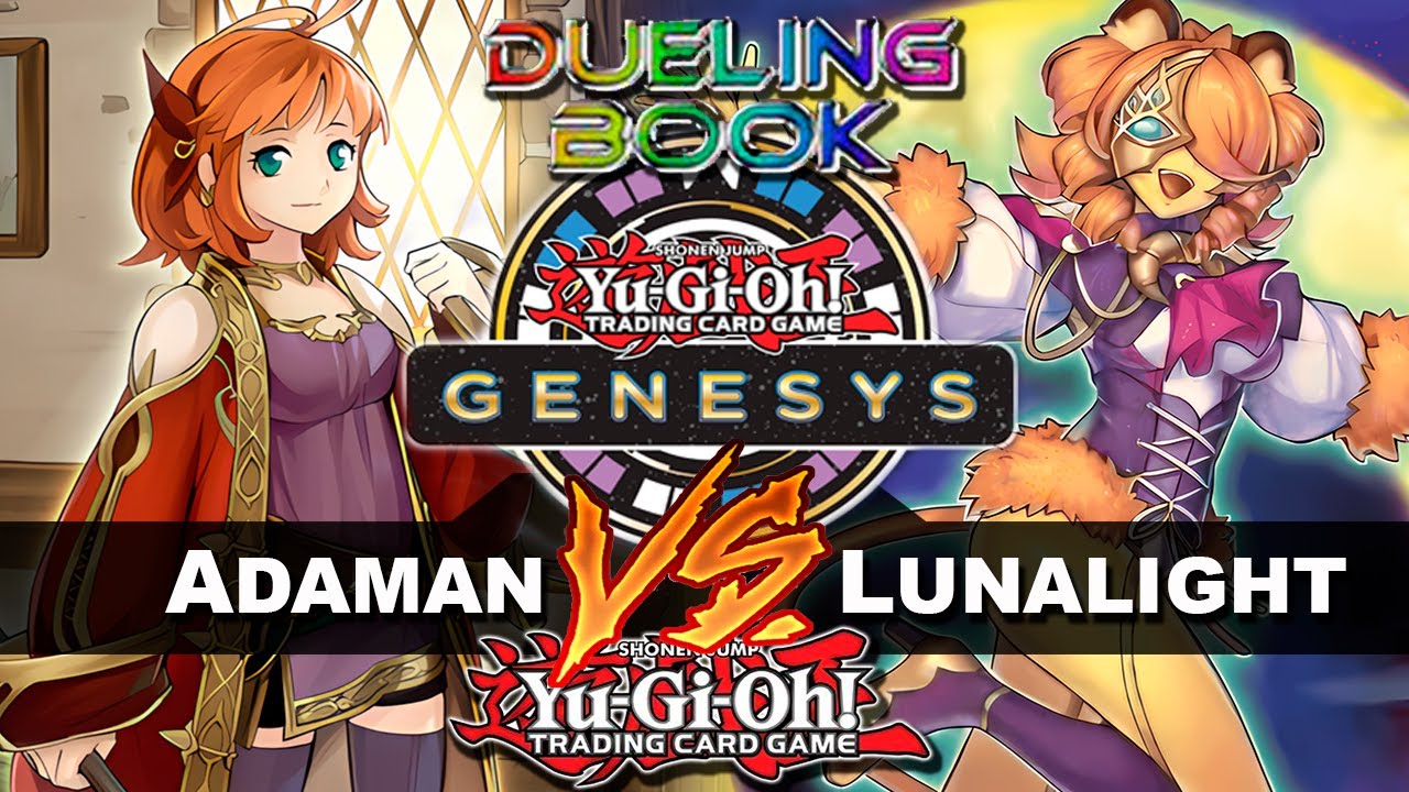 YuGiOh! Genesys na Ranked do DB: Adamancipator Vs Lunalight - A primeira partida do "novo FORMATO"