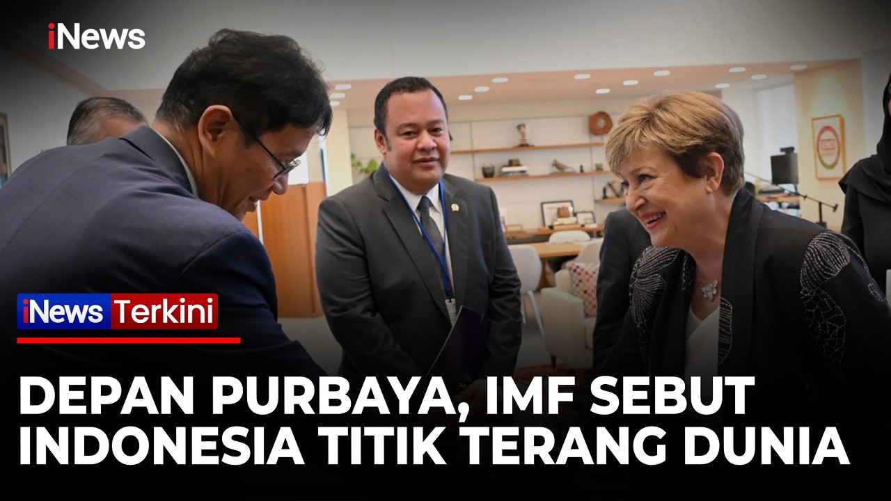Menkeu Purbaya Pamer Strategi Ekonomi RI ke IMF & Investor Global di Washington DC | iNews Terkini