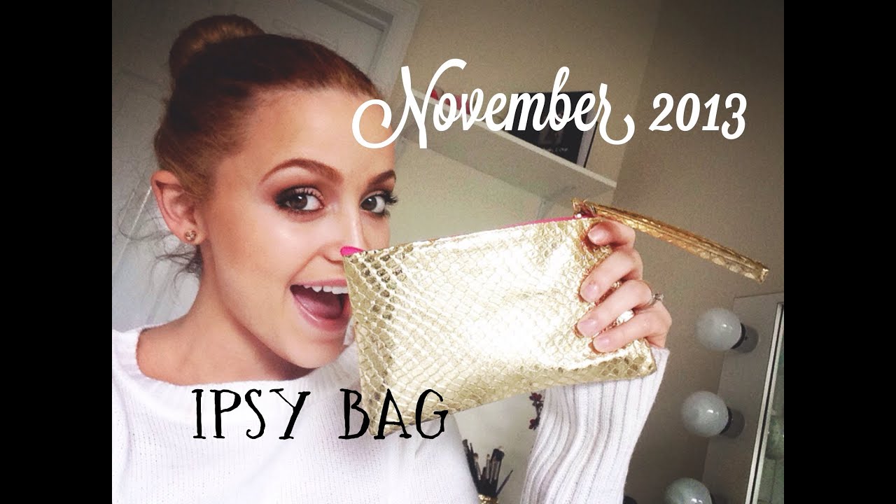 IPSY BAG UNBOXING - November 2013
