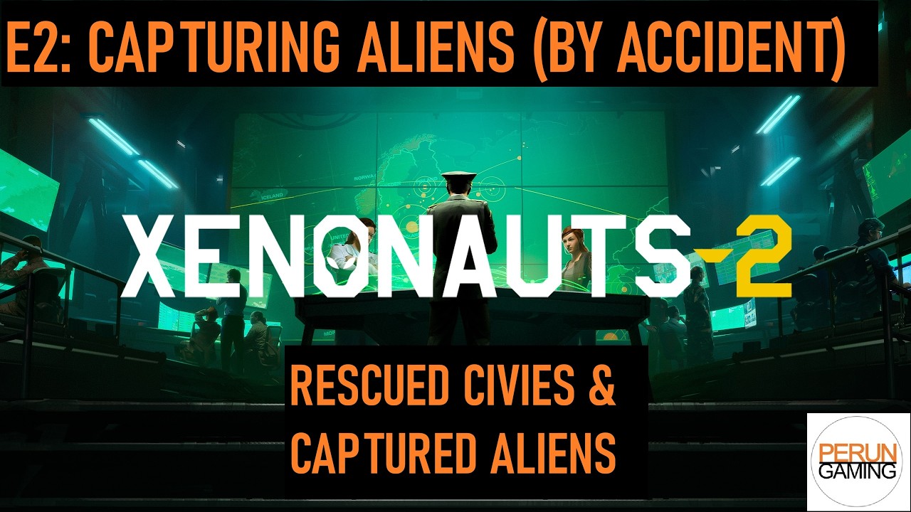 Xenonauts 2 E2: Shooting down probes & saving civilians