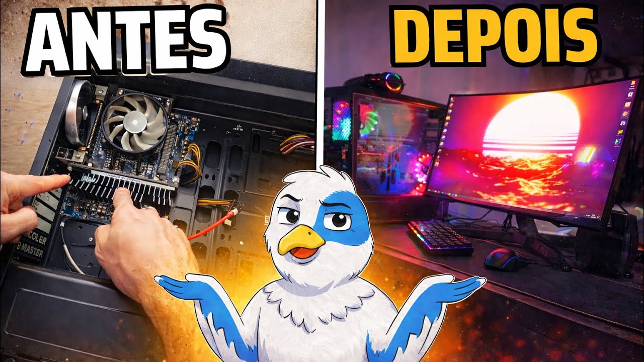 O famoso PC GAMER 1155 🧨😳