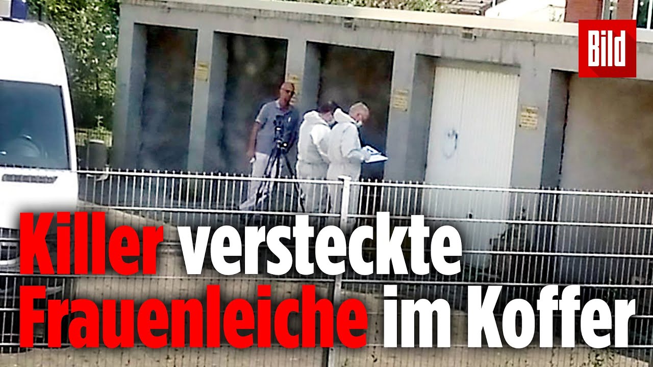 Prozess: Mann (24) tötet Frau (21) mit 76 Messerstichen und steckt sie in Koffer