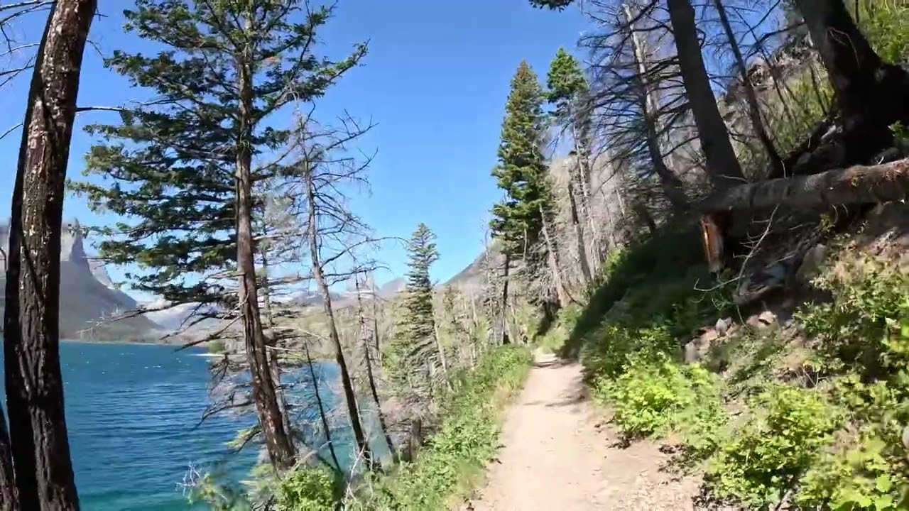 Hike to Baring Falls in Glacier National Park