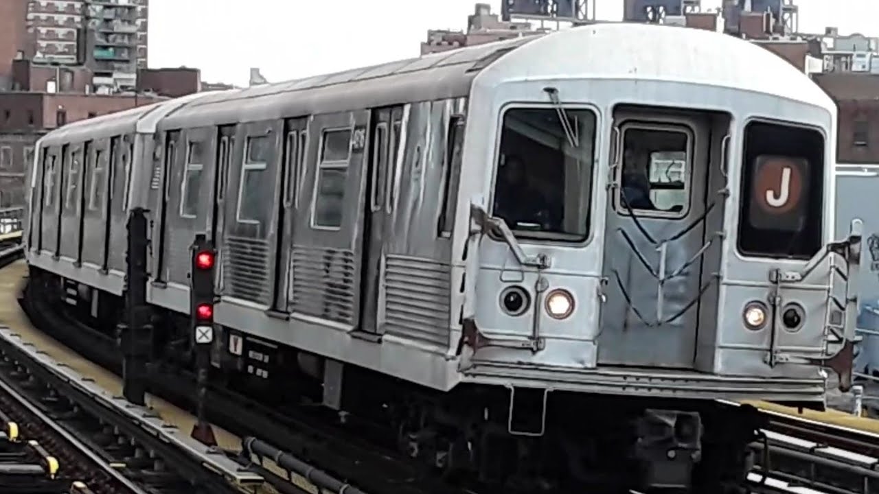 BMT Jamaica/Nassau Street: R42 (J) train action in Queens, Manhattan & Brooklyn!