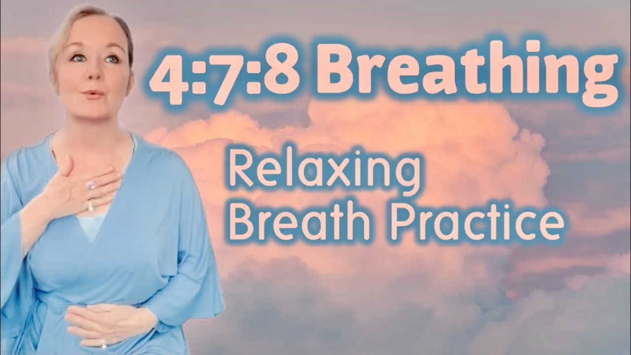 Relaxing 4:7:8 Breathing Practice  #insomnia #jetlag #breathing #exercise #yoga