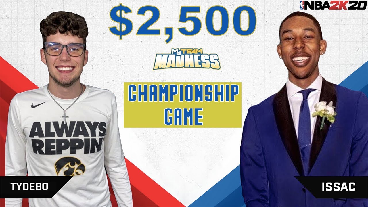 REACTING TO MY MyTEAM MADNESS $2,500 CHAMPIONSHIP GAME VS. IMJUSTISAAC! NBA 2K20 MyTEAM