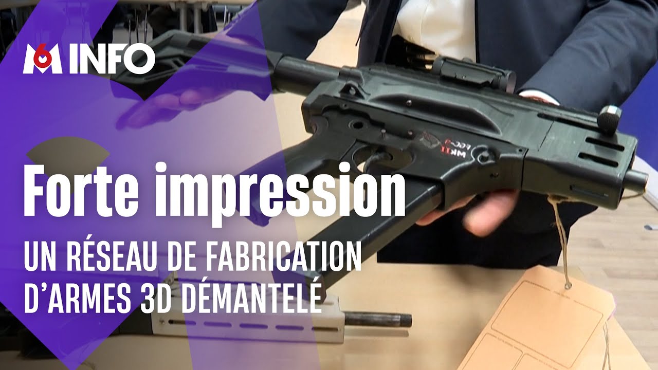 Démantèlement d'un réseau de fabrication d'armes en 3D