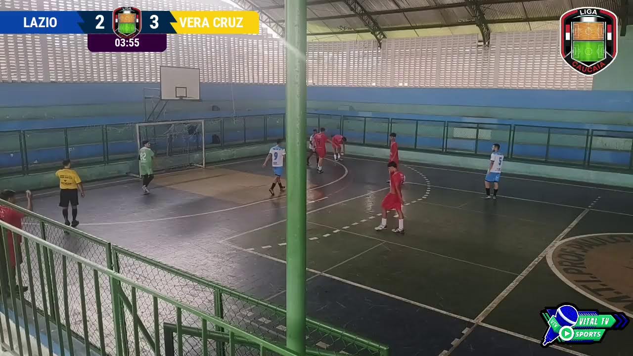 LAZIO X VERA CRUZ - LIGA CAUCAIA DE FUTSAL - SUB 20