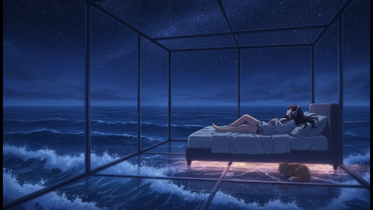 Warm Fireplace Lofi – Cozy Relaxing Music for Sleep