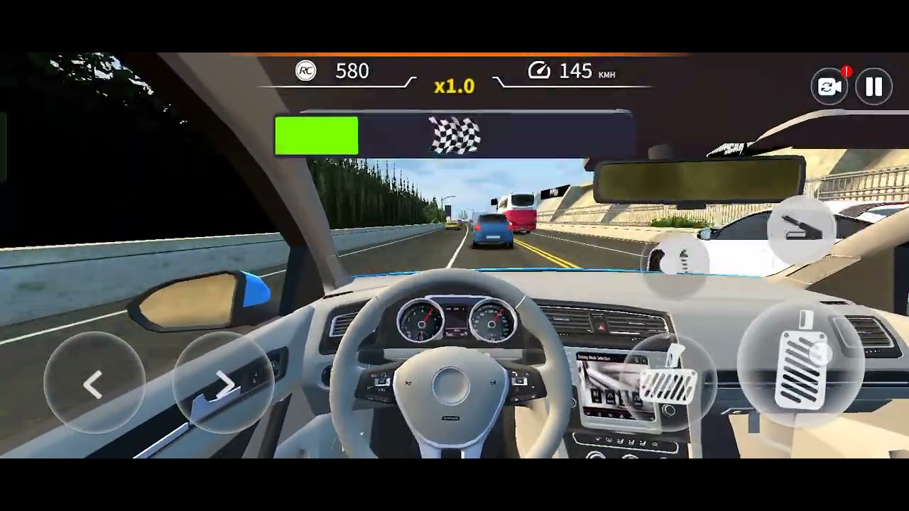 🔥 قيادة مجنونة في Racing in Car 2021 | مهارة ولا حظ؟ 😱
