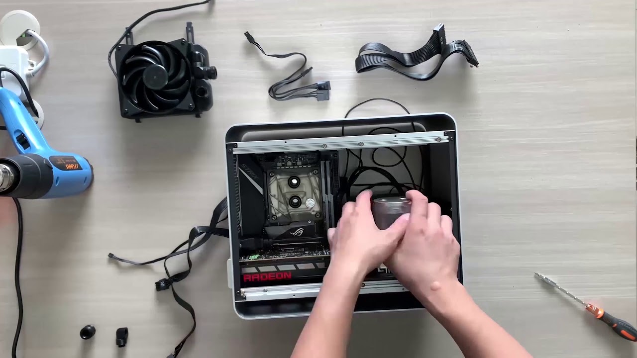 【DDG MOD】STREACOM DA2 MINI ITX water cooling