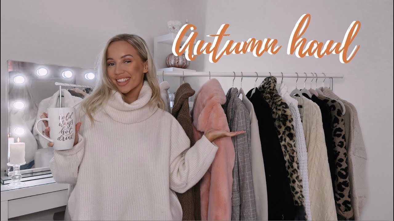 HUGE AUTUMN HAUL/OUTFIT IDEAS! COATS + KNITWEAR