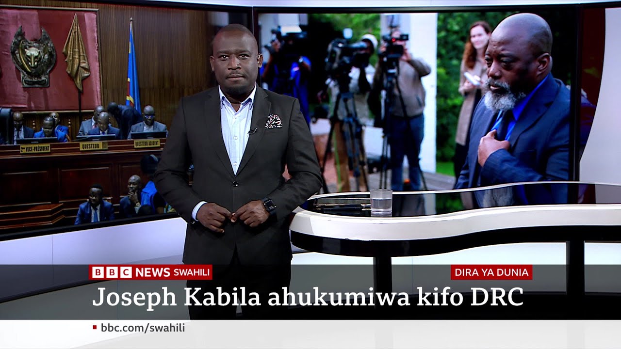 Kwa nini Rais wa zamani wa DRC Joseph Kabila amehukumiwa kifo? Katika Dira ya Dunia TV
