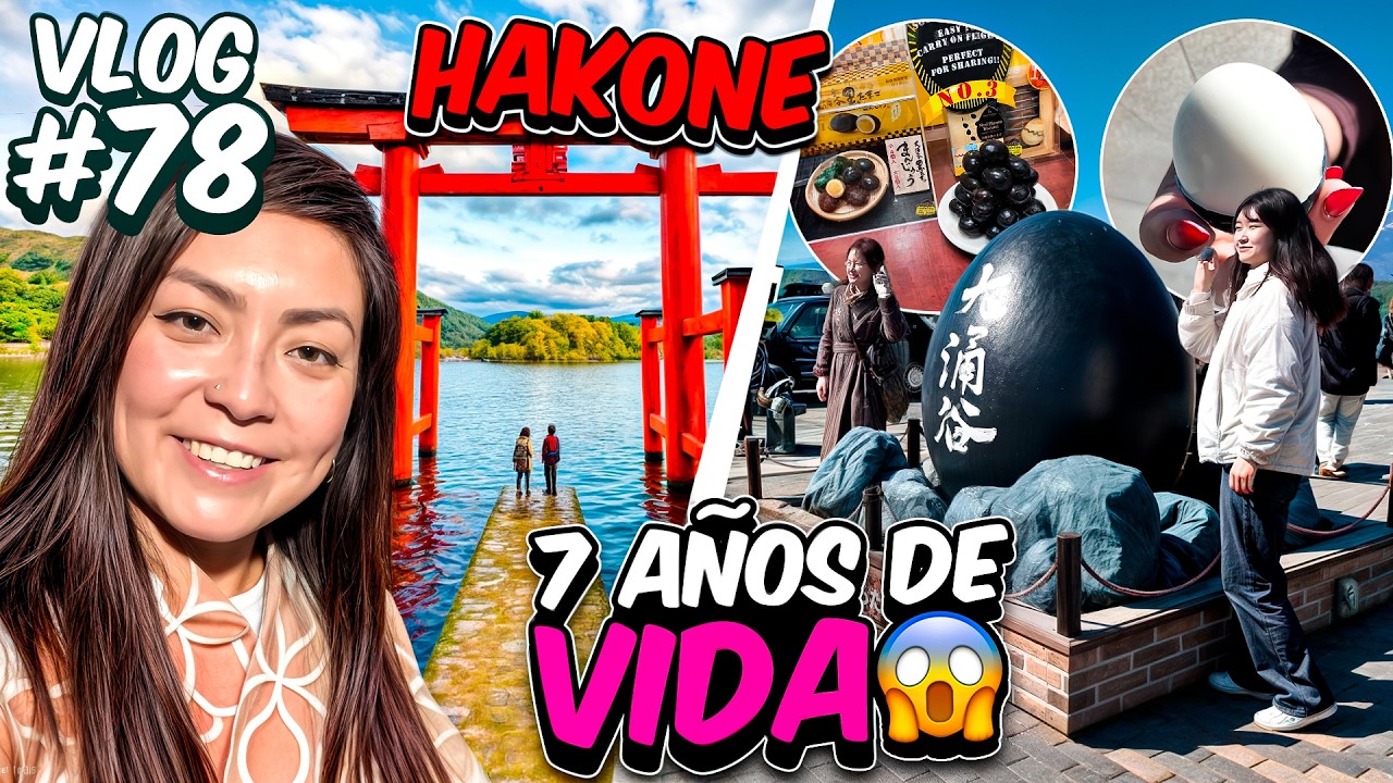 Todo el mundo viene a Hakone por esto&hellip; y por su huevo negro de 7 a&ntilde;os