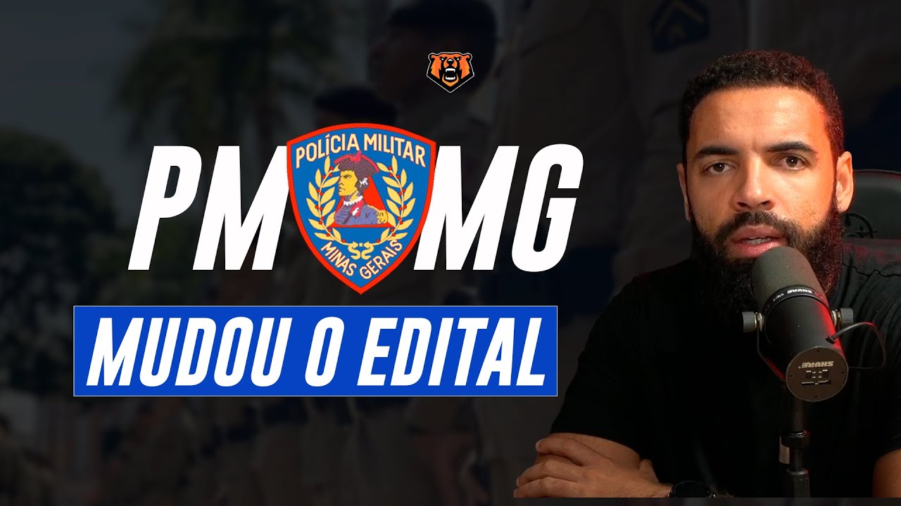 EDITAL DA CONCURSO PMMG RETIFICADO