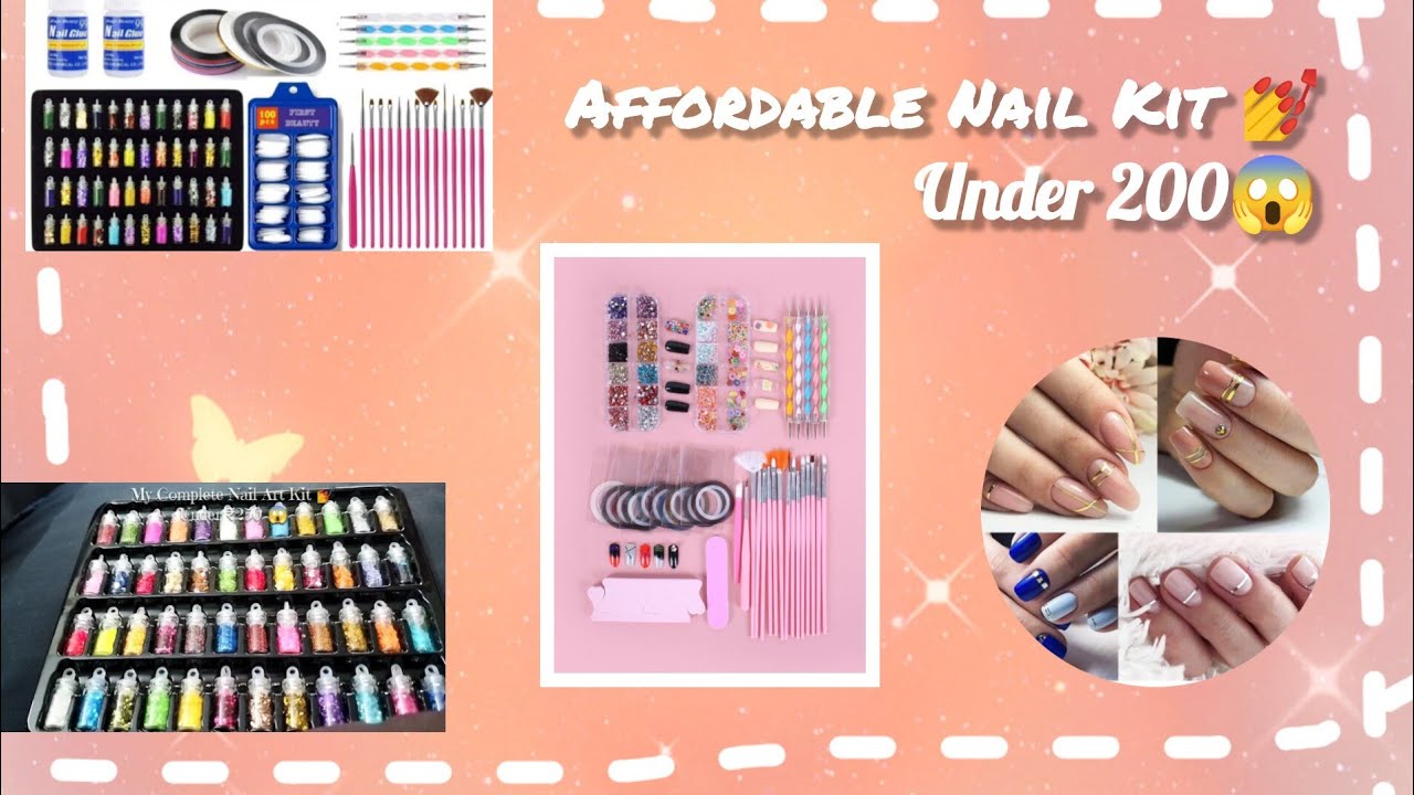 Beginner Nail Art Kit Under Budget 💅| nail art kit | affordable nail art kit |