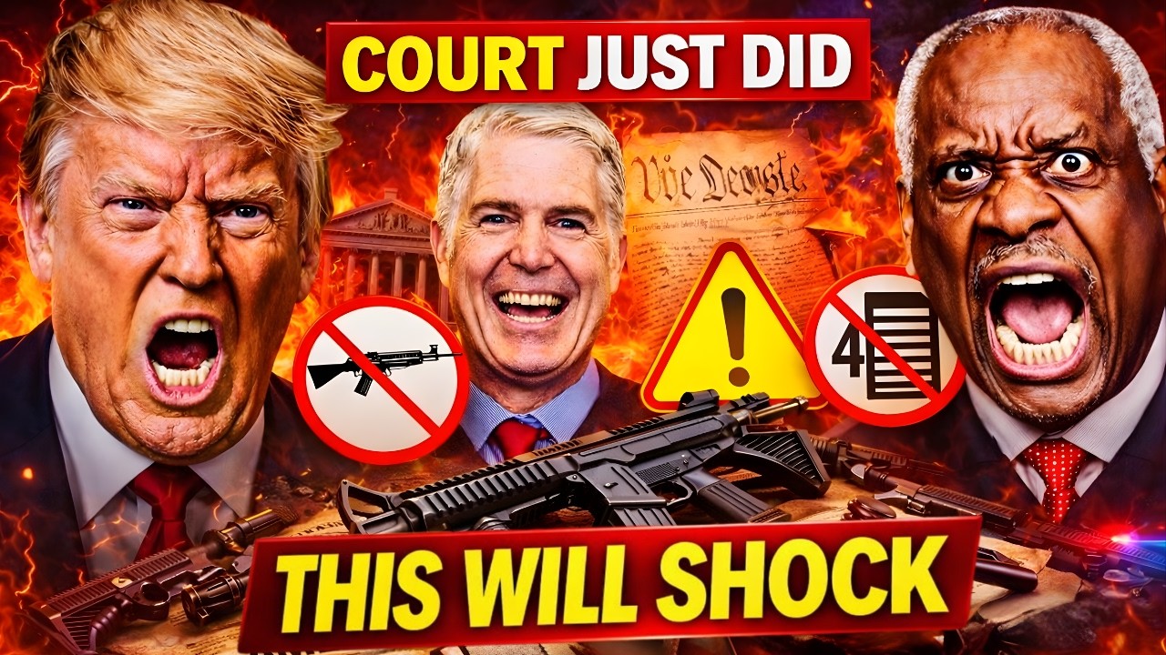What the Supreme Court Just Did to the 2nd & 4th Amendment Will Shock You