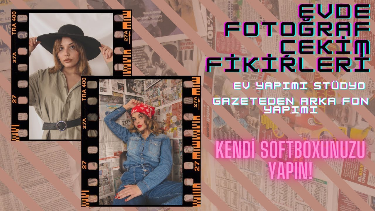 EVDE FOTOĞRAFLARIMI NASIL ÇEKİYORUM ? Ucuz yollu fotoğraf fikirleri ve ekipmanları📷Ev usulü softbox!