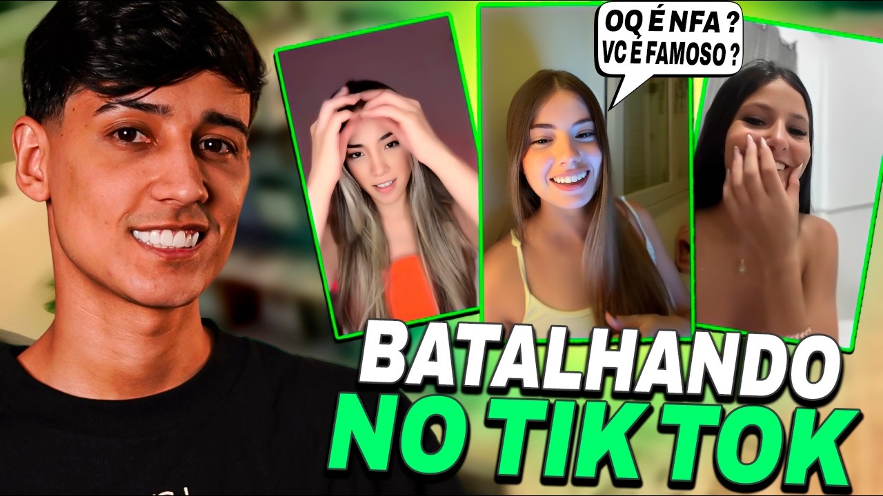 O QUE ACONTECE QUANDO BAK O REI DA NFA RESOLVE BATALHAR NO TIK TOK