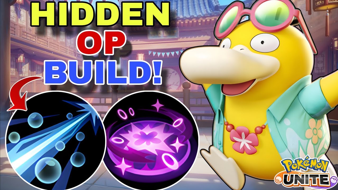 This PSYDUCK Build Is Actually Really Good in the Current Meta — Try It! | Pokemon Unite