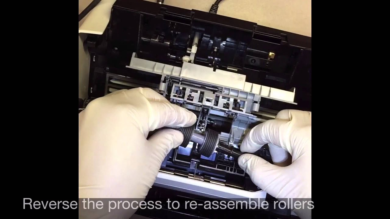 Fujitsu Fi-7160 Roller Replacement & Counter Reset