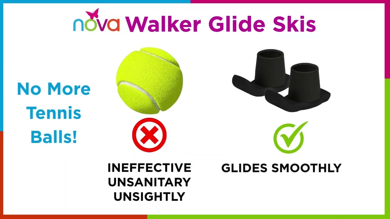 NOVA Walker Glide Skis