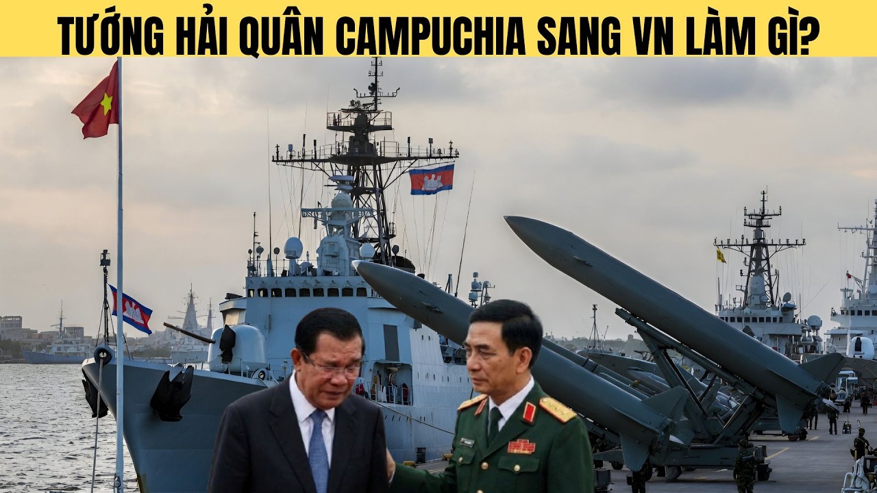 Hải quân Campuchia kéo sang VN lúc này để làm gì?