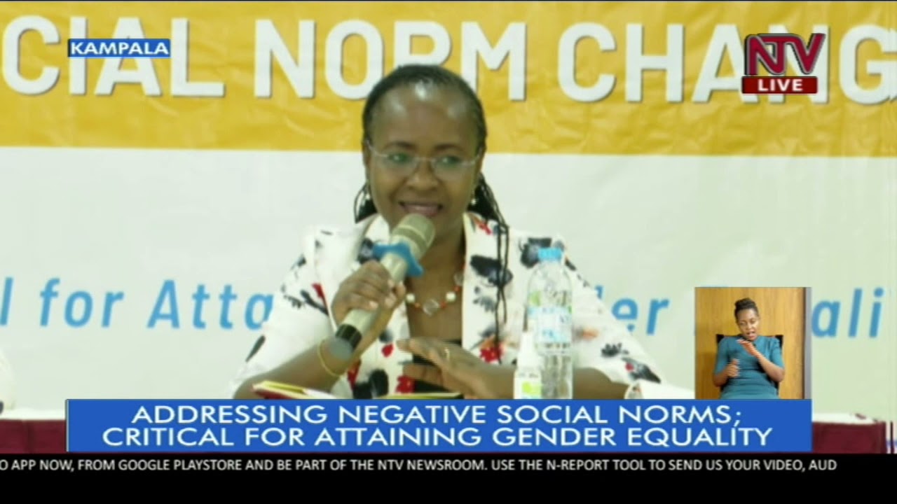 Addressing negative social norms -critical for attaining gender equality