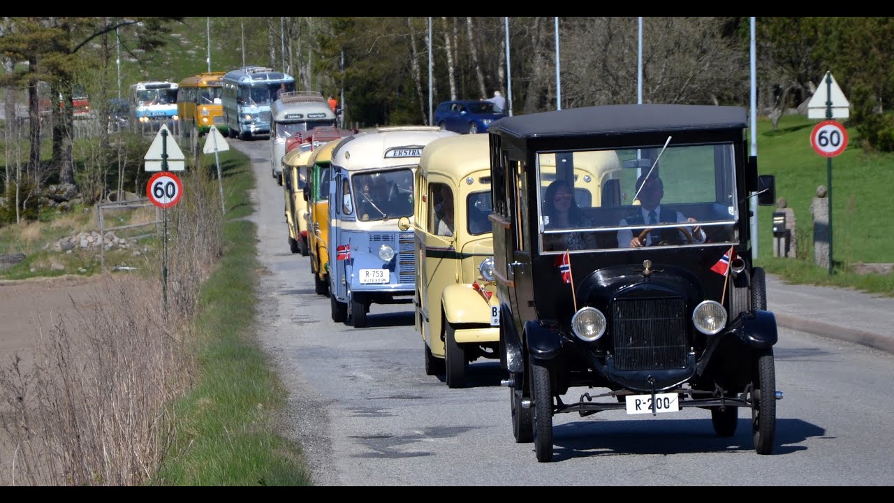 Veteranbusser i Sarpsborg 7  mai 2016
