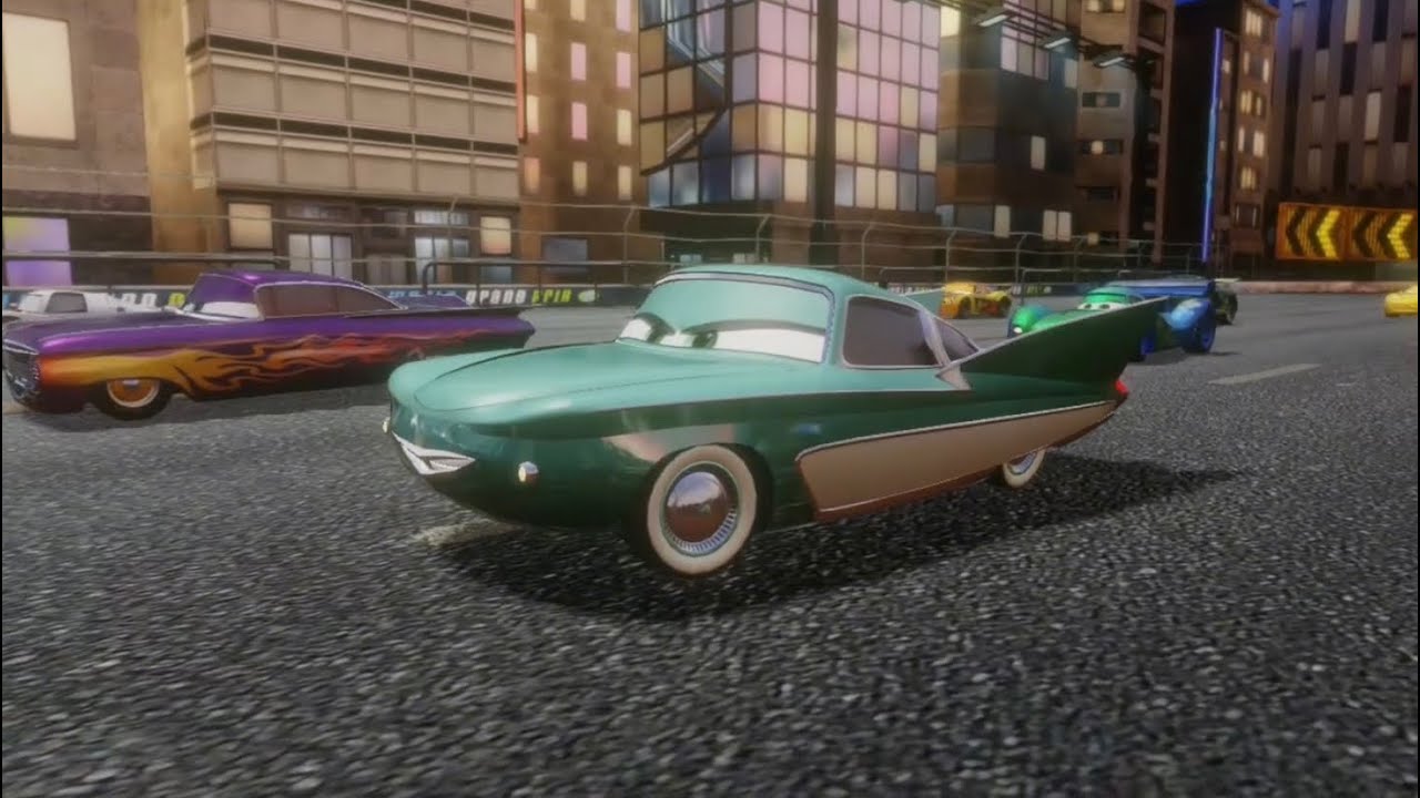 Cars 2 The Video Game #494 Flo And Ramone Vs The World Grand Prix