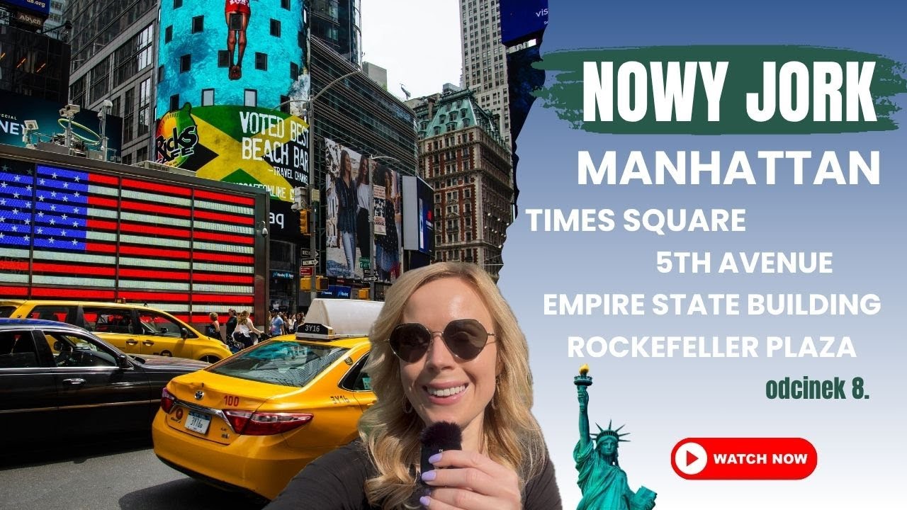 NOWY JORK - Ikony Manhattanu w jeden dzień: Times Square, Rockefeller, Empire, Grand Central