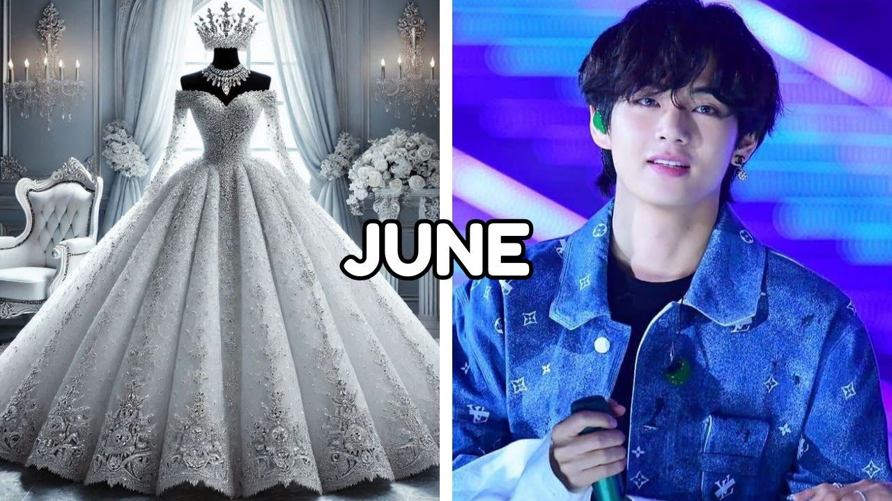 Choose Your Birthday Month and see your Dress and BTS Members👗🎂💖😍🥳️ #trending #viralvideo #birthday