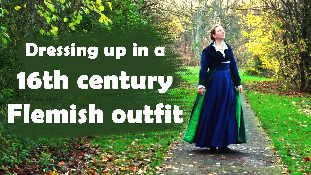 Costume Showcase: Getting dressed in a 16th century Flemish outfit