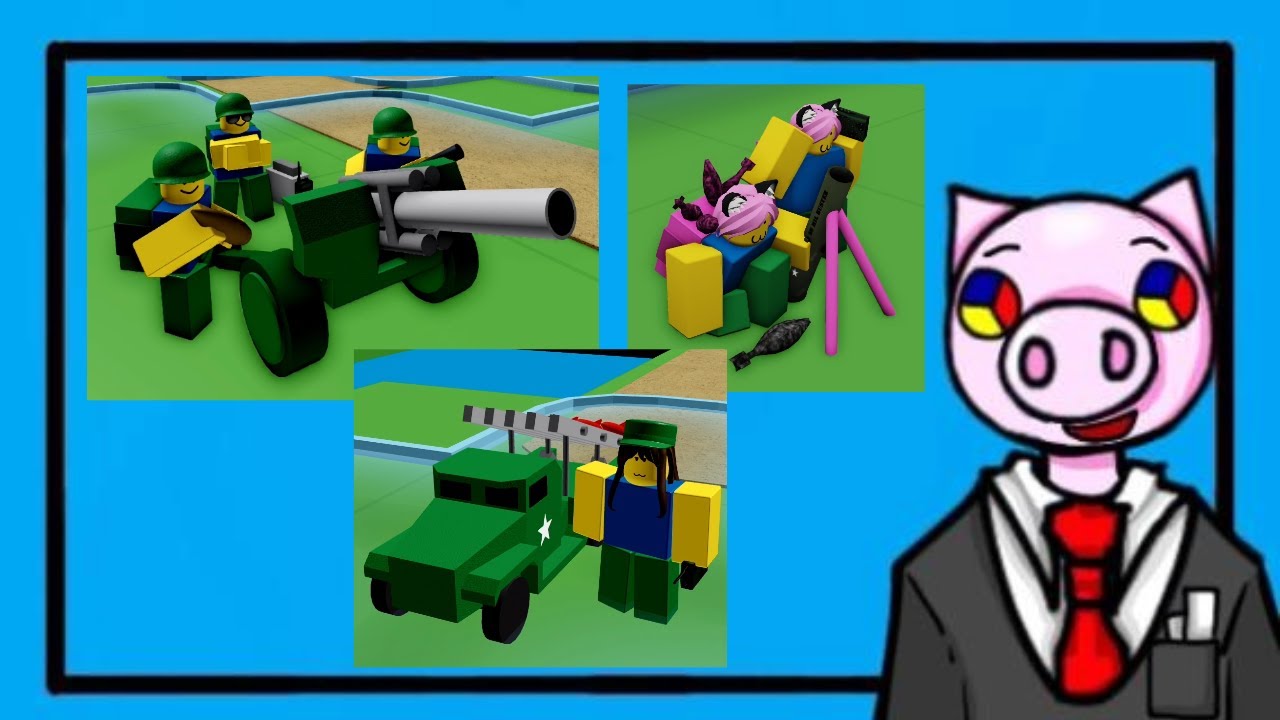 What Your Artillery Says About You In Noobs In Combat Roblox