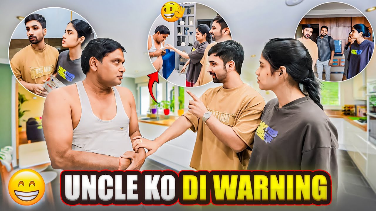 Uncle ko dedi strict warning