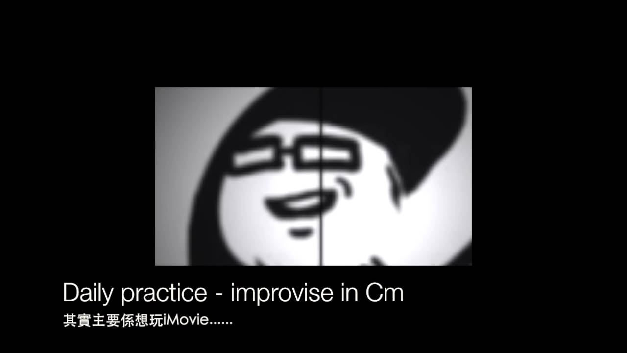 Daily Practice - Jazz Blues Improvise in Cm (Guitar) by Hugo Chan