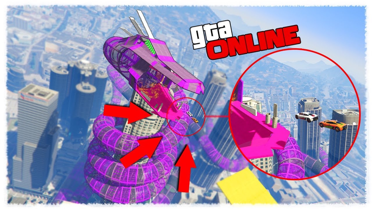 ЧТО ЭТО? WTF!!! ОБЫЧНЫЕ ГОНКИ ПО КИТАЙСКОМУ ДРАКОНУ В GTA ONLINE