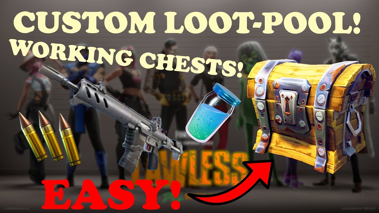 How to make Simple Battle-Royale loot-pool systems for chests in UEFN! (2025)