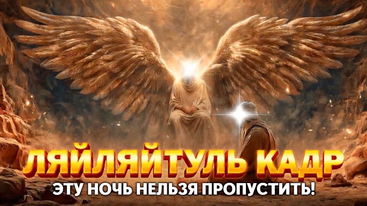 ЭТОЙ НОЧЬЮ АЛЛАХ ПИШЕТ СУДЬБУ НА СЛЕДУЮЩИЙ ГОД! Ляйлятуль-Кадр!