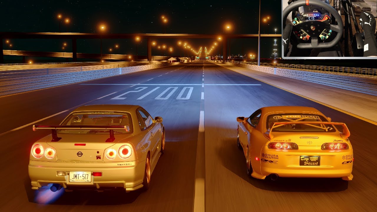Gran Turismo 7 - Drag Racing Night on Route X! Drag and Roll Racing Lobby w/High HP Cars!
