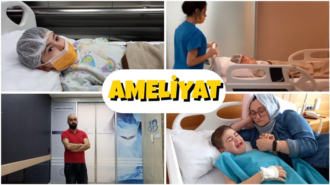 BADEMCİK VE GENİZ ETİ AMELİYATI💉 ÇOK ZORDU‼️ GEÇ KALMAYIN‼️|#ameliyatvlog